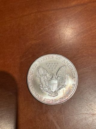Moneda 1 oz plata American Silver Eagle 2003