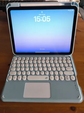Funda iPad 10ª gen - Teclado y Ratón integrado.