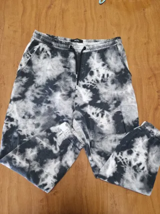 Pantalones jogger tie-dye