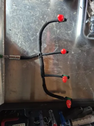 Rampa retorno combustible Peugeot 2.2 hdi