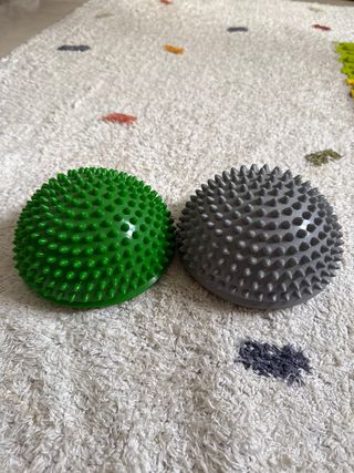 Pelotas de Masaje (Verde y Gris)