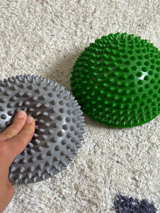 Pelotas de Masaje (Verde y Gris)