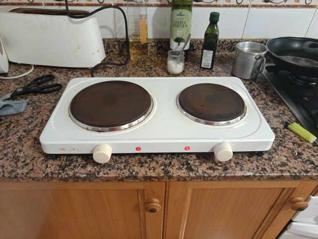 Vitro Portátil Doble para Casa o camper.