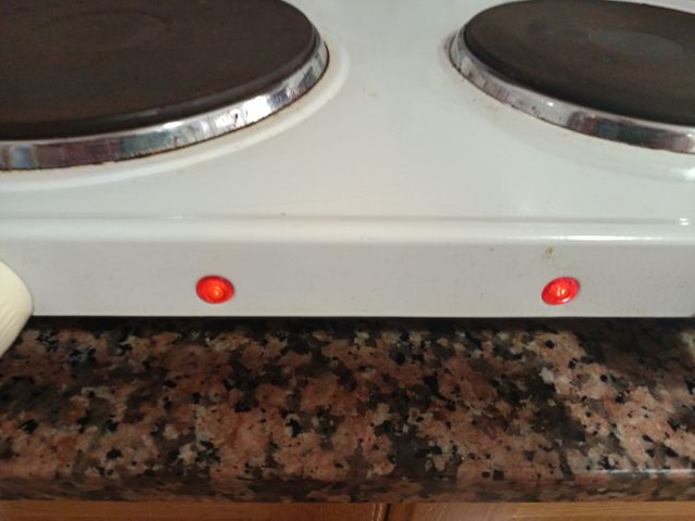 Vitro Portátil Doble para Casa o camper.