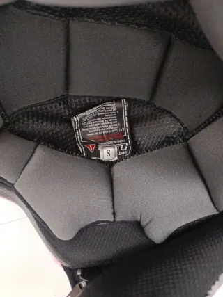 Casco Moto Rosa Talla S LS2