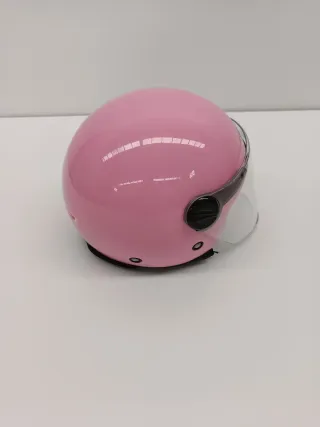 Casco Moto Rosa Talla S LS2