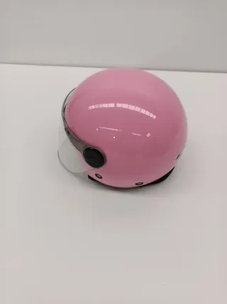 Casco Moto Rosa Talla S LS2
