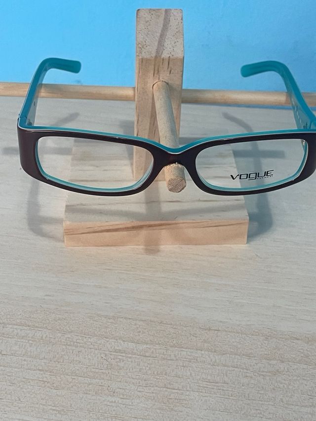 Montura Vogue Marrón y Turquesa