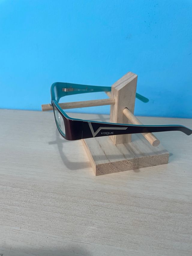 Montura Vogue Marrón y Turquesa