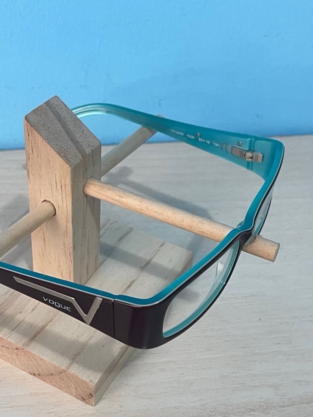 Montura Vogue Marrón y Turquesa