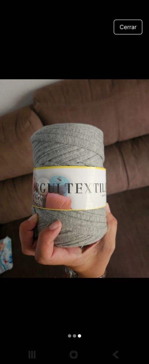 Hilo de algodón para macramé