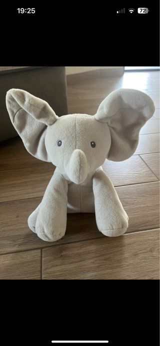 Peluche Elefantino Cucù Funzionante