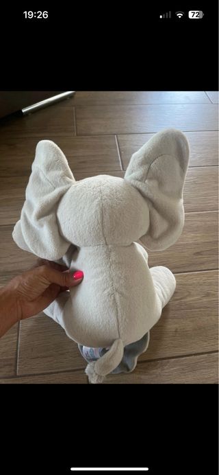 Peluche Elefantino Cucù Funzionante