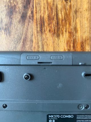 Teclado Logitech MK370 Negro