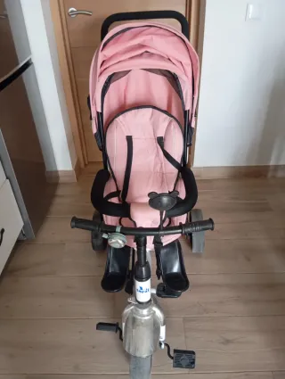 Triciclo per auto Pink Baby