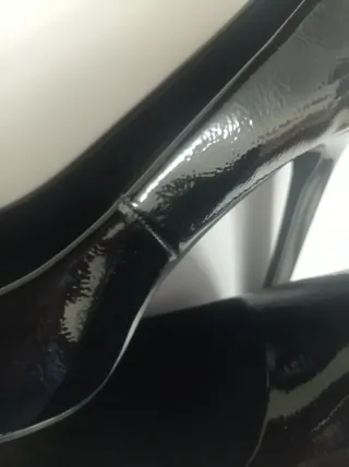 Zapatos de salón negros talla 37