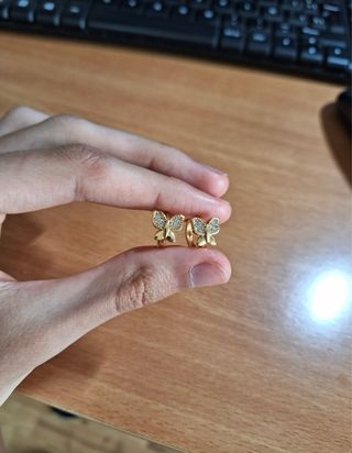 Pendientes Mariposa Oro