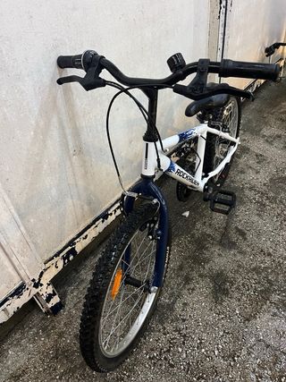 Bicicleta Rockrider ST 100 Blanca