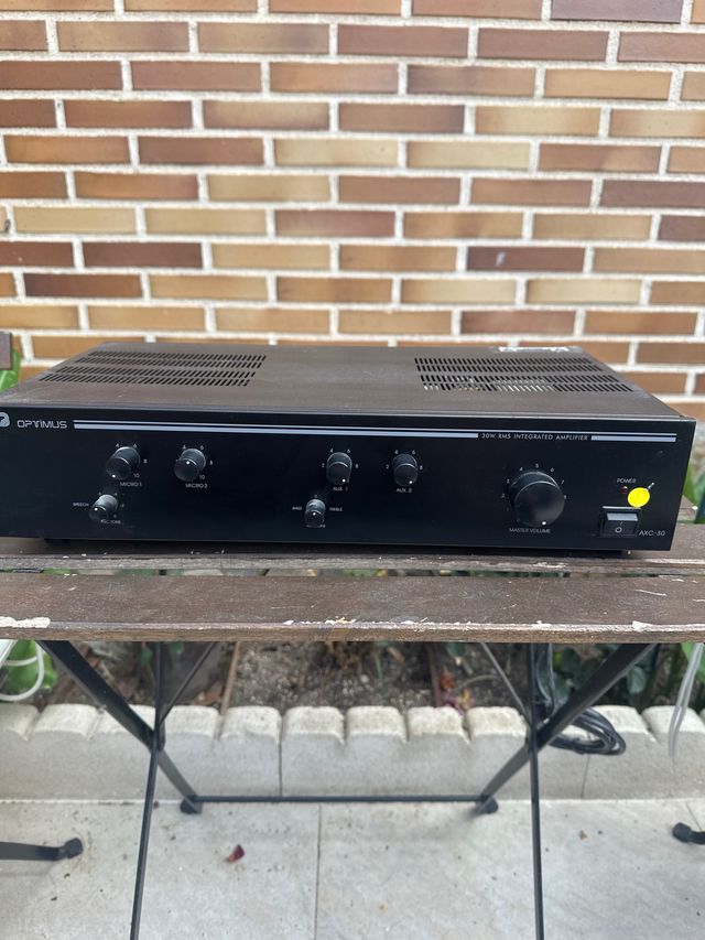 Amplificador Optimus Negro