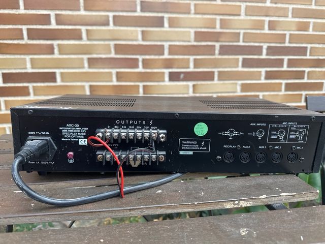 Amplificador Optimus Negro