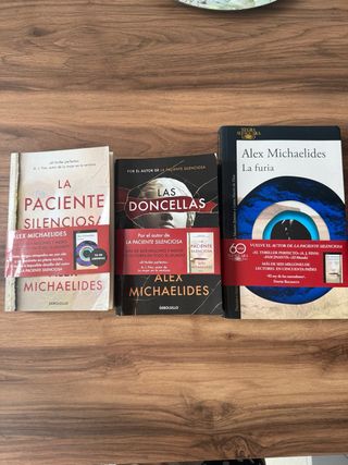 Trilogía Alex Michaelides: La Paciente Silenciosa,