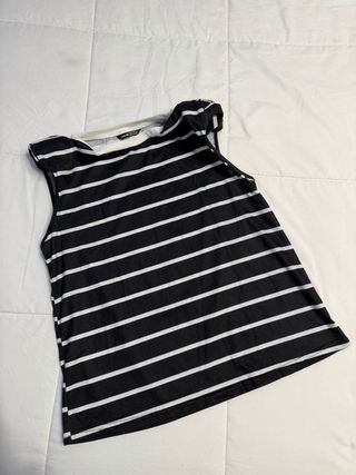 Camiseta Shein Rayas Marinero Talla M 