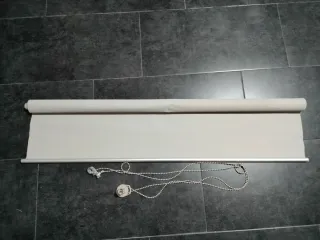 Estor enrollable beige Leroy Merlín