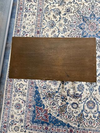 Mesa de centro metal y madera