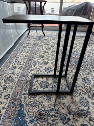 Mesa de centro metal y madera
