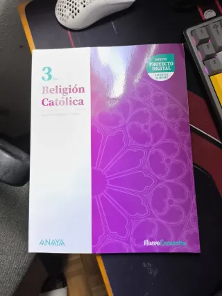 Libro 3 ESO Religión Católica Anaya