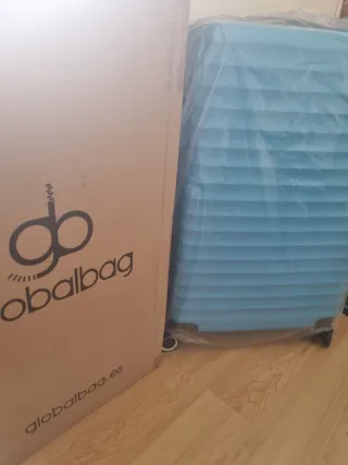 Maleta Globalbag azul nueva