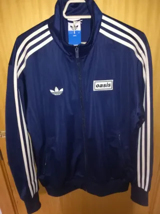 Chaqueta Adidas Oasis Talla M Azul