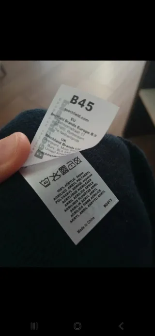 Cappello invernale blu