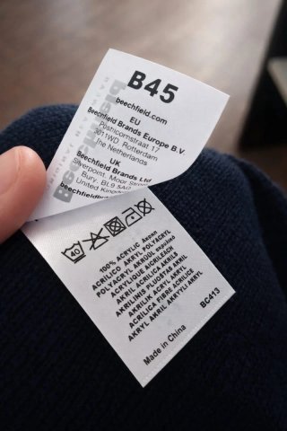 Cappello invernale blu