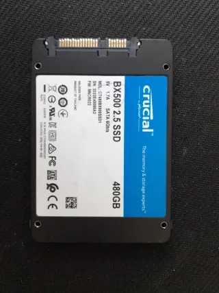 SSD Crucial BX500 480GB SATA