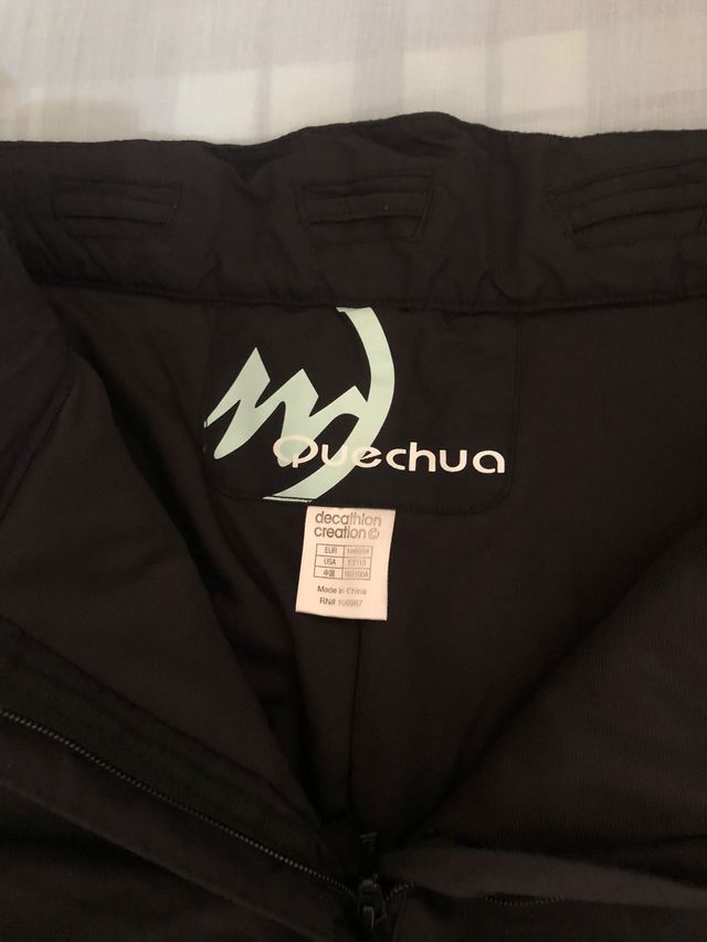 Pantalón de invierno Quechua azul hombre