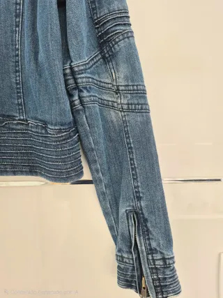 Cazadora vaquera biker mujer
