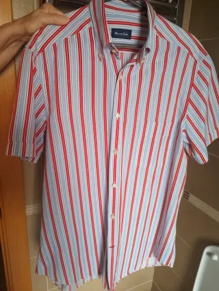 Camisa Mássimo Dutti rayas hombre