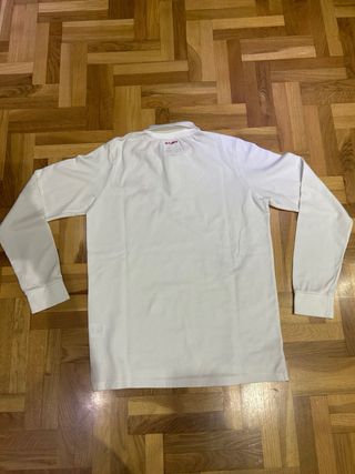 Polo El Capote Manga Larga Blanco Talla XL