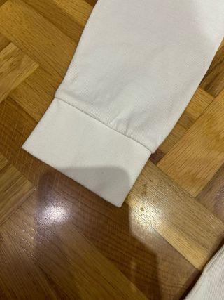 Polo El Capote Manga Larga Blanco Talla XL