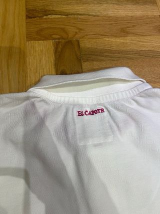 Polo El Capote Manga Larga Blanco Talla XL
