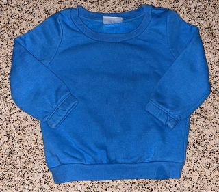 Sudadera bebé azul