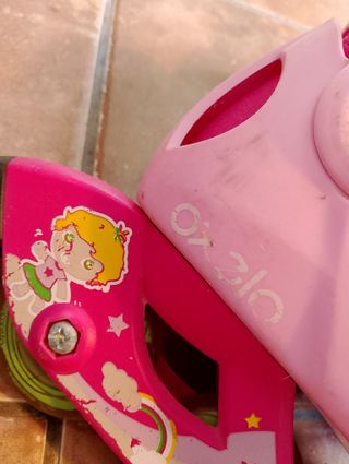 Patines en línea rosas para niña