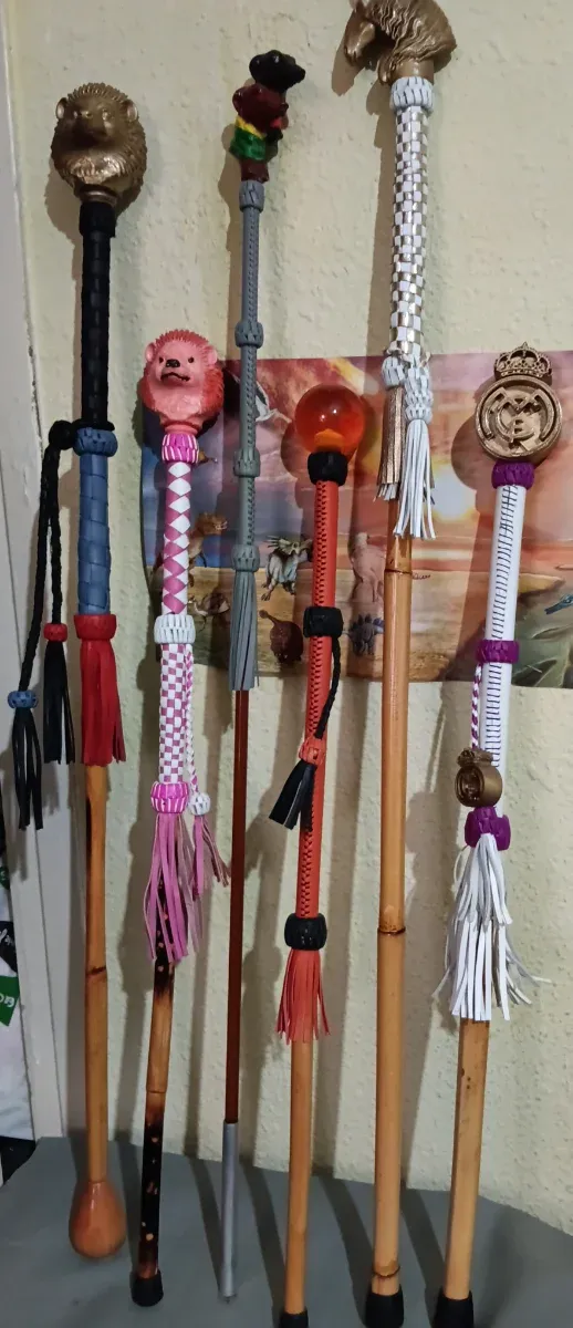 Cachabas artesanales decoradas