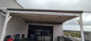 Toldo pérgola y vertical