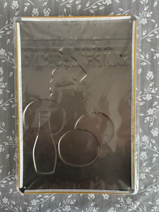 Targa pubblicitaria Sanpellegrino Aranciata