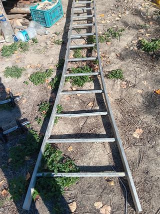 Escalera aluminio 4m