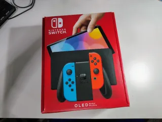 Nintendo Switch OLED blu/rosso 