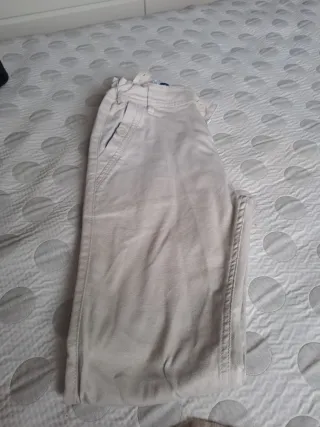 Pantalón chino niño beige