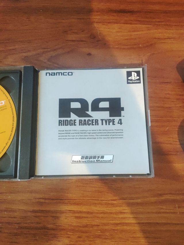 RIDGE RACER TYPE 4 NAMCO PS1 JAP